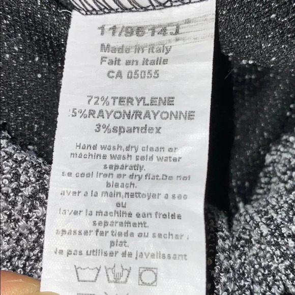 M  Made In Italy Tweed Pants M - Picture 7 of 13